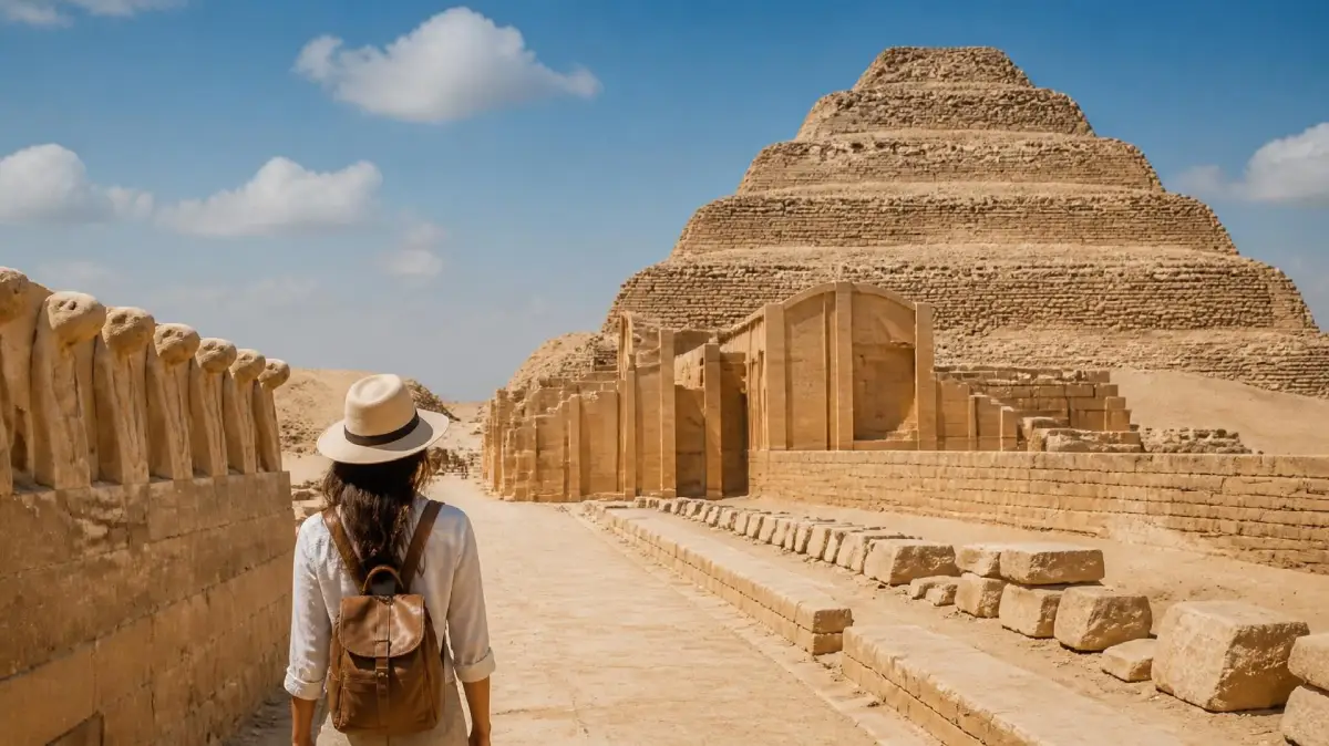 Excursión a Saqqara, Dahshur y Menfis