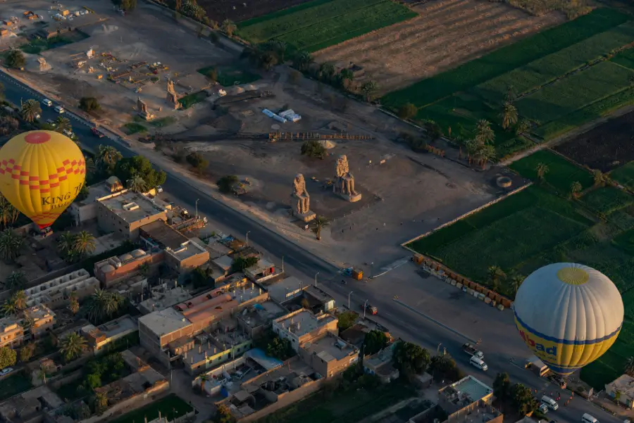 Hot Air Balloon Ride in Luxor, Egypt