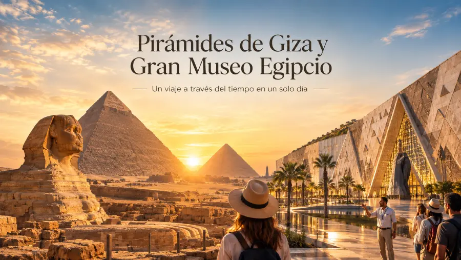Un viaje entre las maravillas del antiguo Egipto y el Gran Museo Egipcio