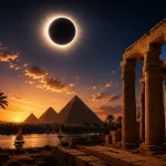 Eclipse Solar del Siglo en Egipto
